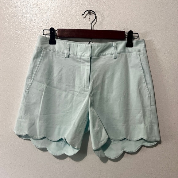 J. McLaughlin NWT Aqua Petal Trouser Shorts - Size 2 (29") - Picture 6 of 13